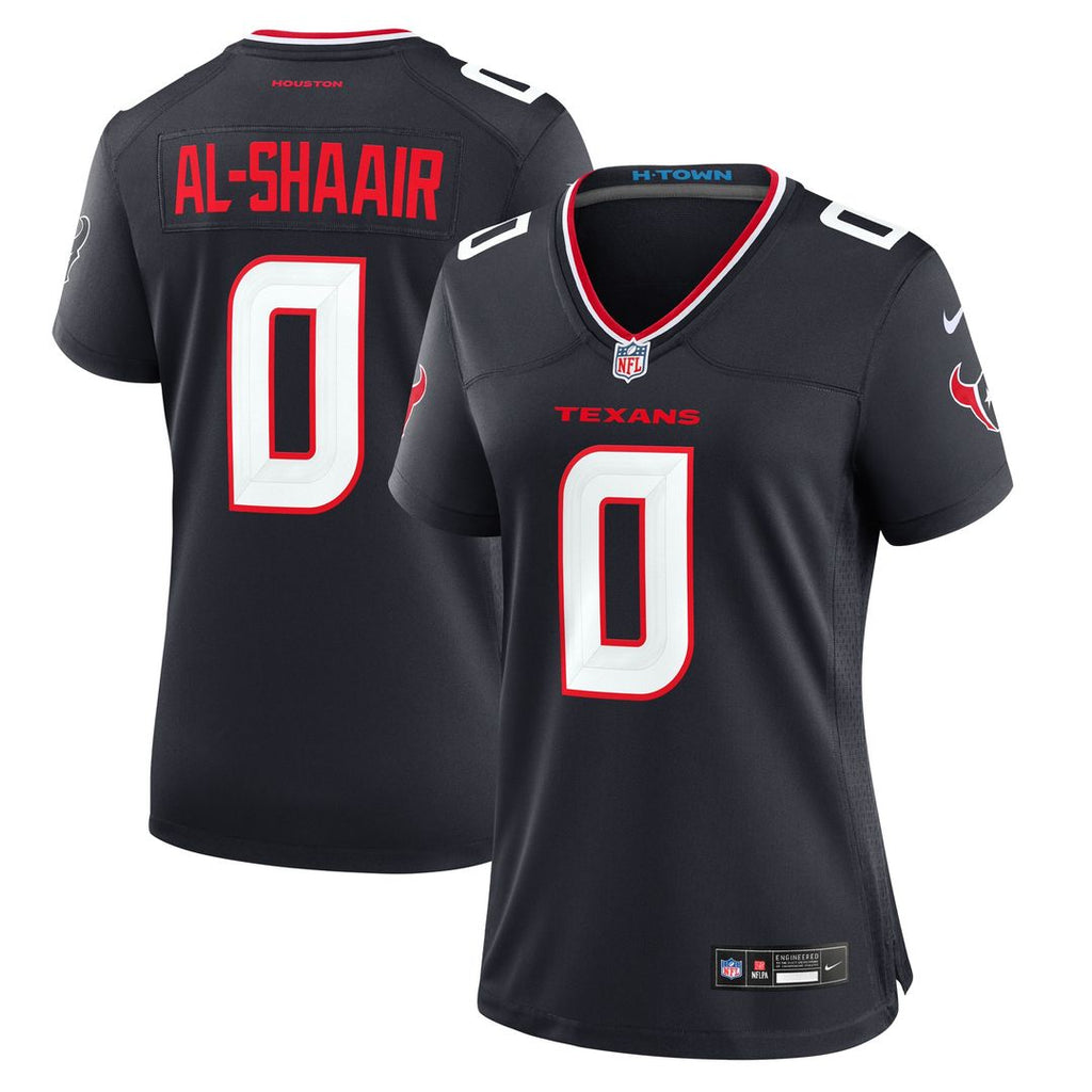 Azeez Al-Shaair Houston Texans Nike Women's Team Game Jersey - Navy