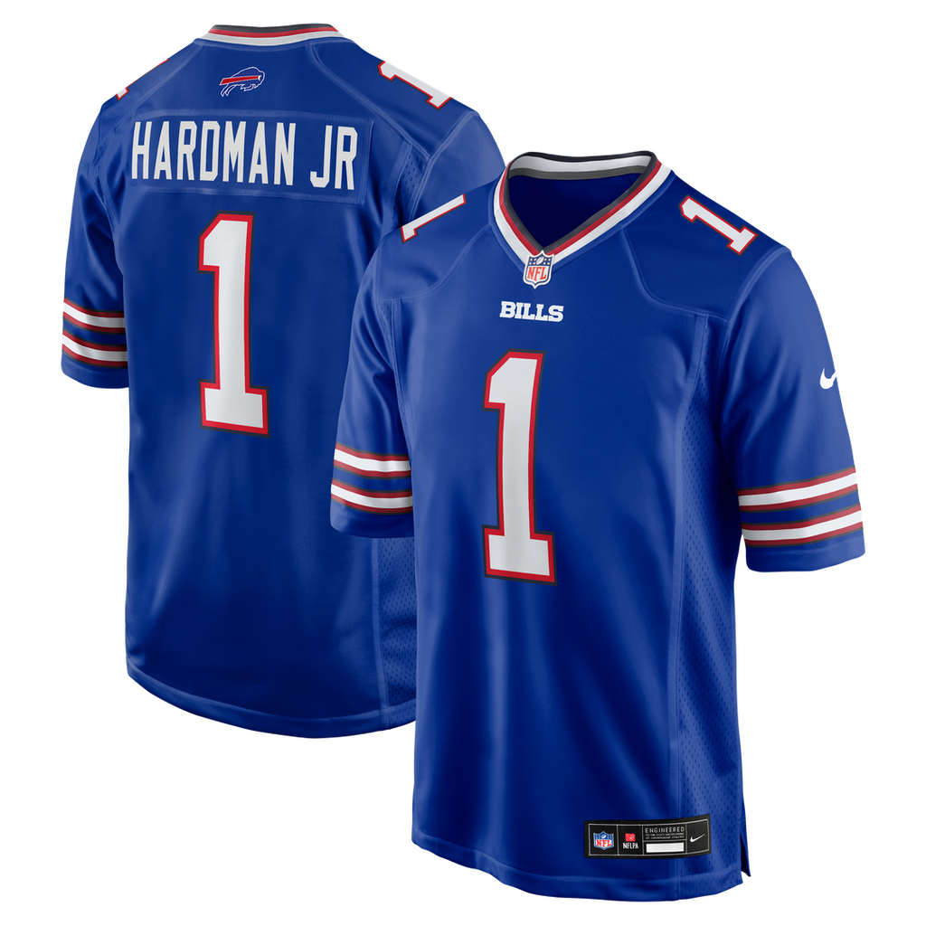 Mecole Hardman Buffalo Bills Nike Team Game Jersey - Royal