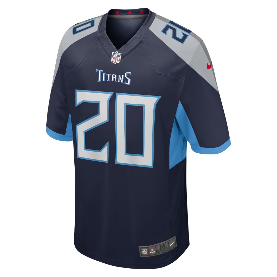 Tony Pollard Tennessee Titans Nike Game Player Official Jersey - Navy
