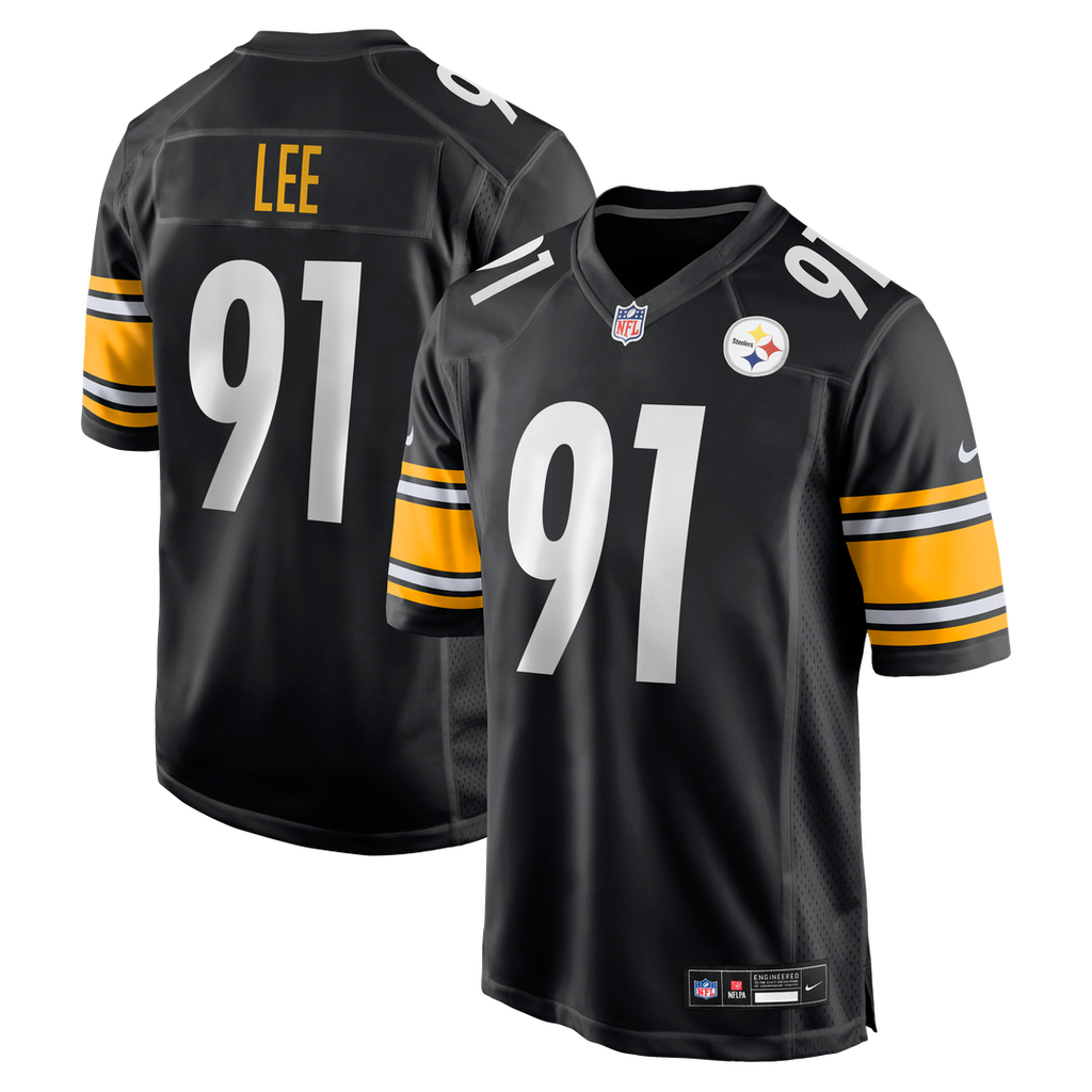 Logan Lee Pittsburgh Steelers Nike Game Jersey - Black