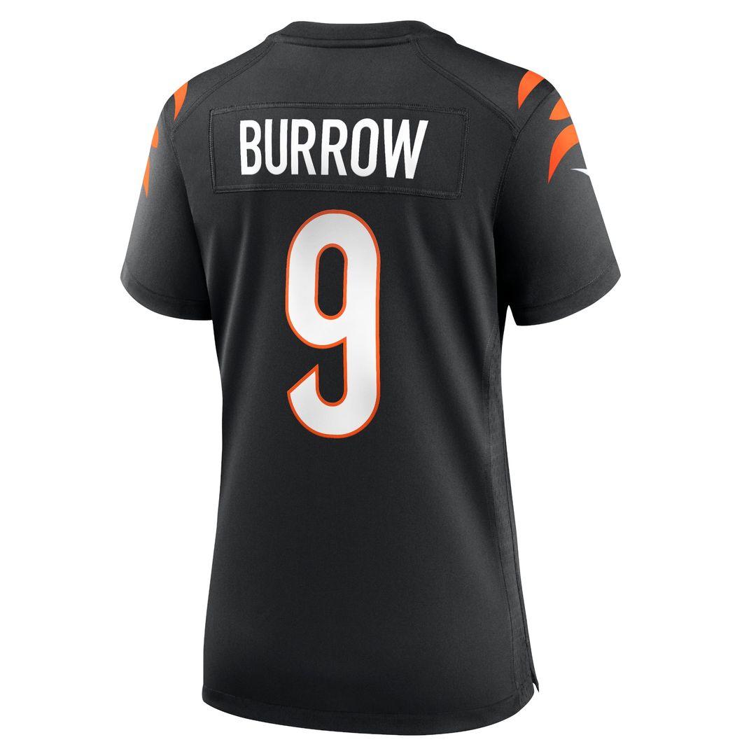 Joe Burrow Cincinnati Bengals Women's Nike Player Game Official Jersey - Black