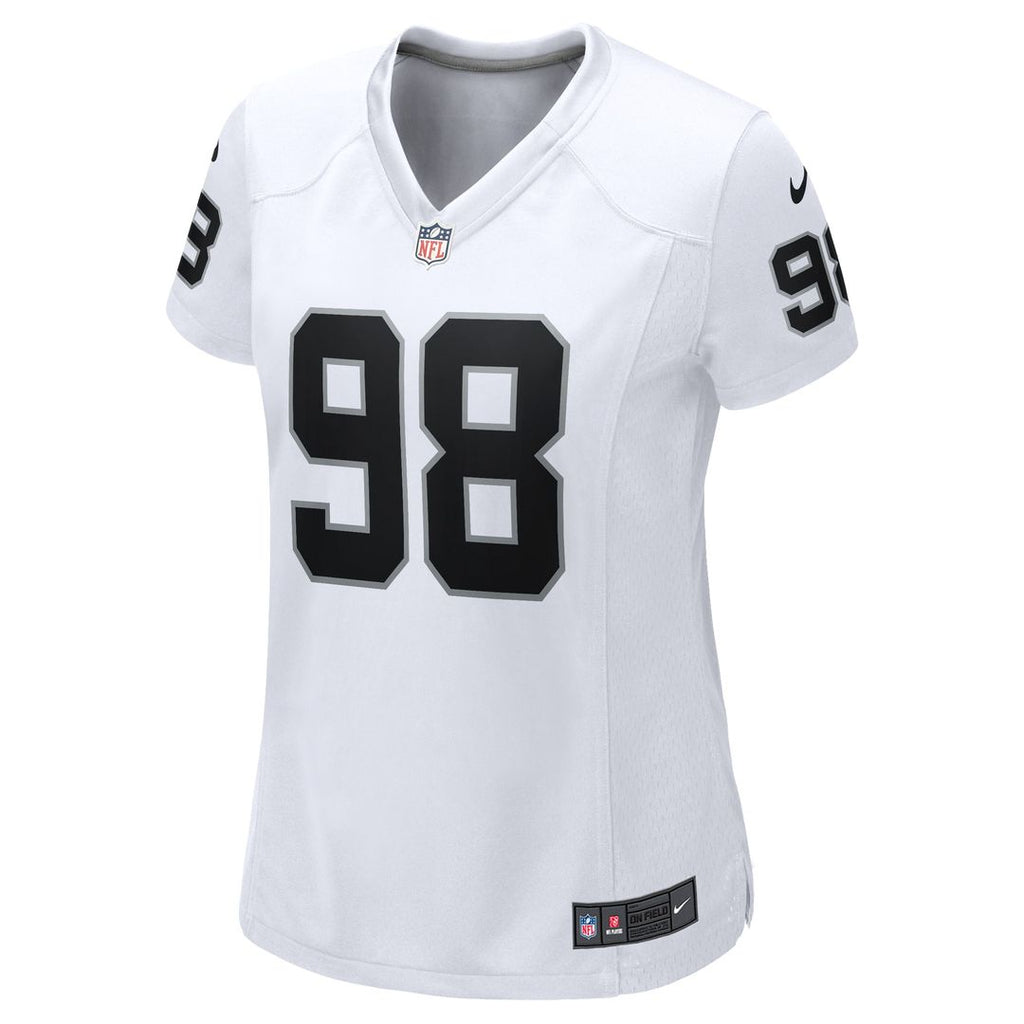 Maxx Crosby Las Vegas Raiders Nike Women's Official Jersey - Black
