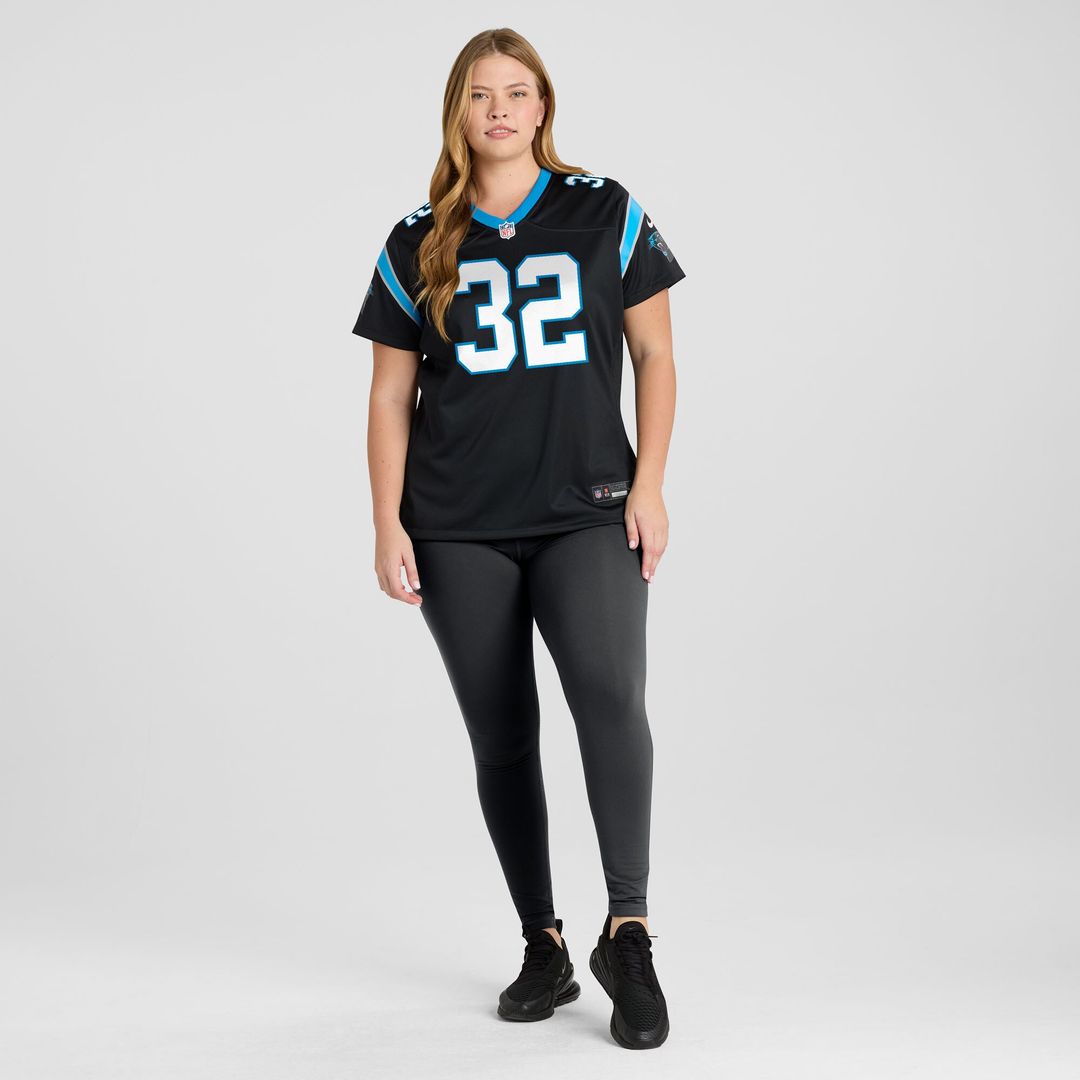 Trevin Wallace Carolina Panthers Nike Women's Team Game Official Jersey -  Black