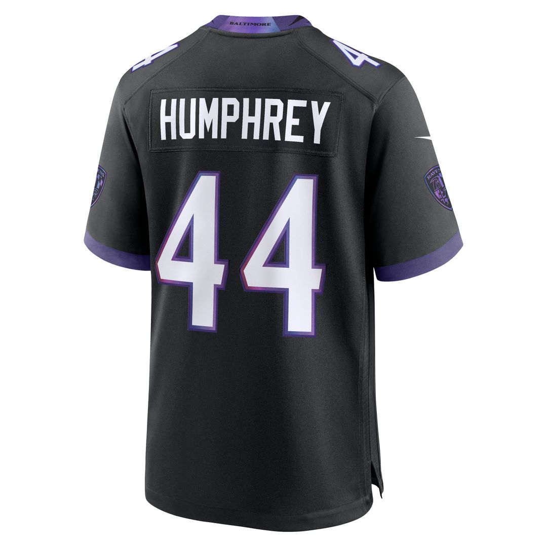 Marlon Humphrey Baltimore Ravens Nike Alternate Game Official Jersey - Black