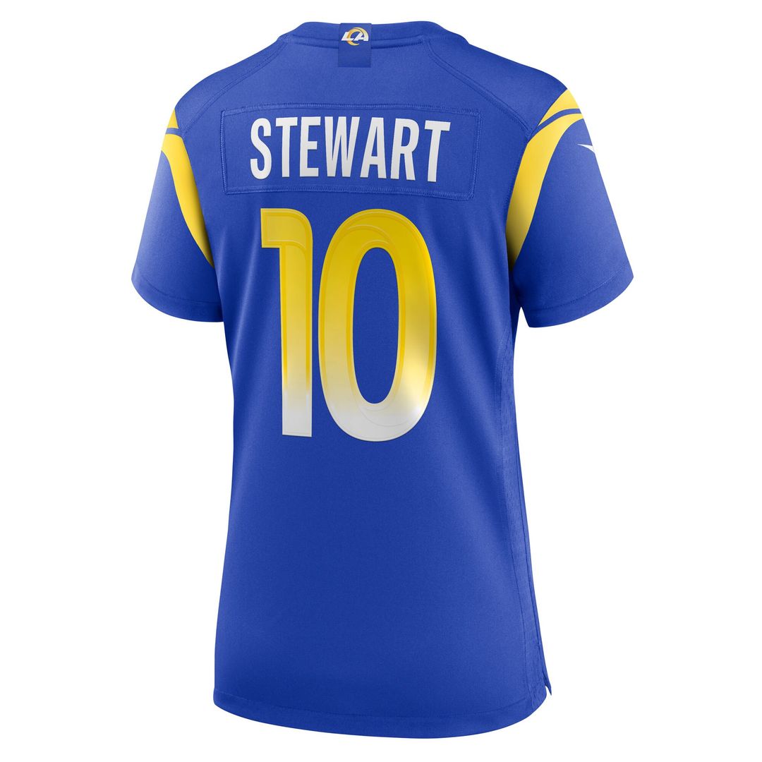 Josaiah Stewart Los Angeles Rams Nike Women's Team Game Jersey - Royal