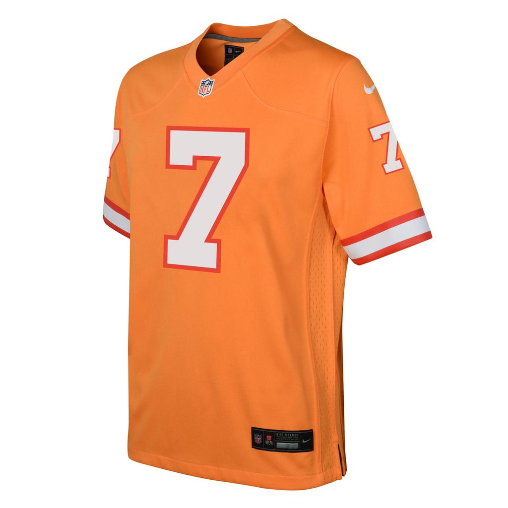 Bucky Irving Tampa Bay Buccaneers Nike Youth Alternate Game Official Jersey - Orange