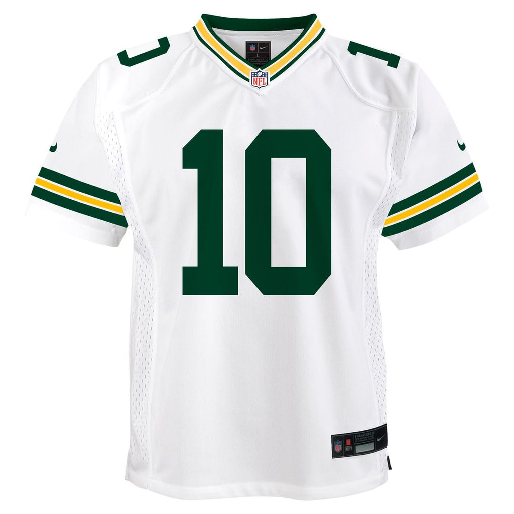 Jordan Love Green Bay Packers Nike Youth Game Official Jersey - Green