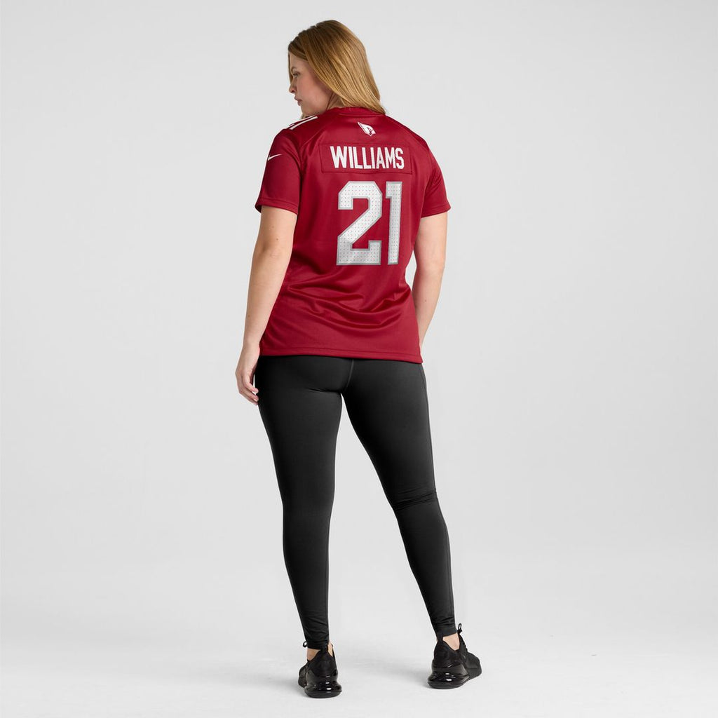 Garrett Williams Arizona Cardinals Nike Women's  Game Official Jersey -  Cardinal