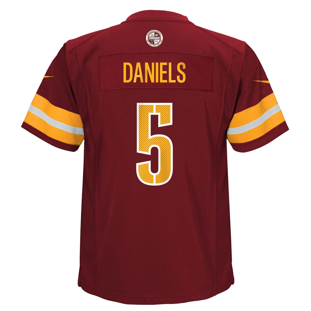 Jayden Daniels Washington Commanders Nike Toddler Game Official Jersey - Burgundy