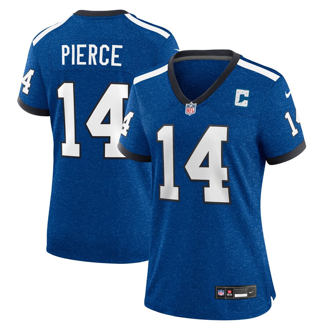 Alec Pierce Indianapolis Colts Nike Women's Player Game Official Jersey - Royal