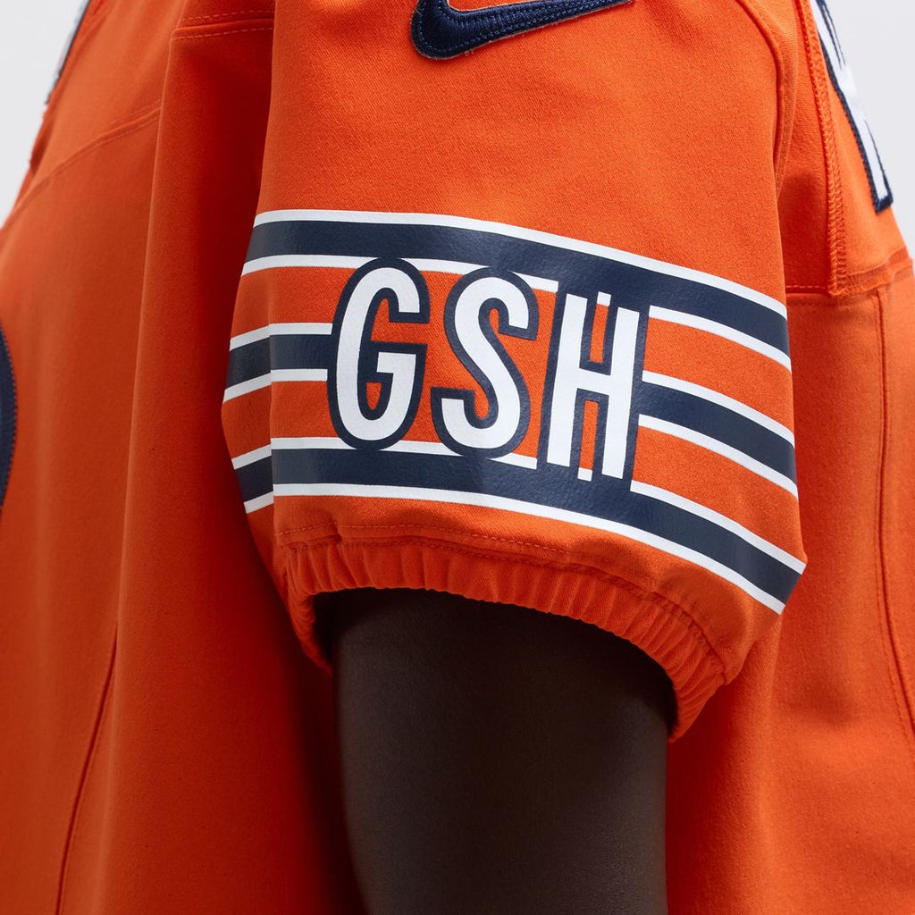Caleb Williams Chicago Bears Nike Alternate Vapor F.U.S.E. Elite Official Jersey - Orange