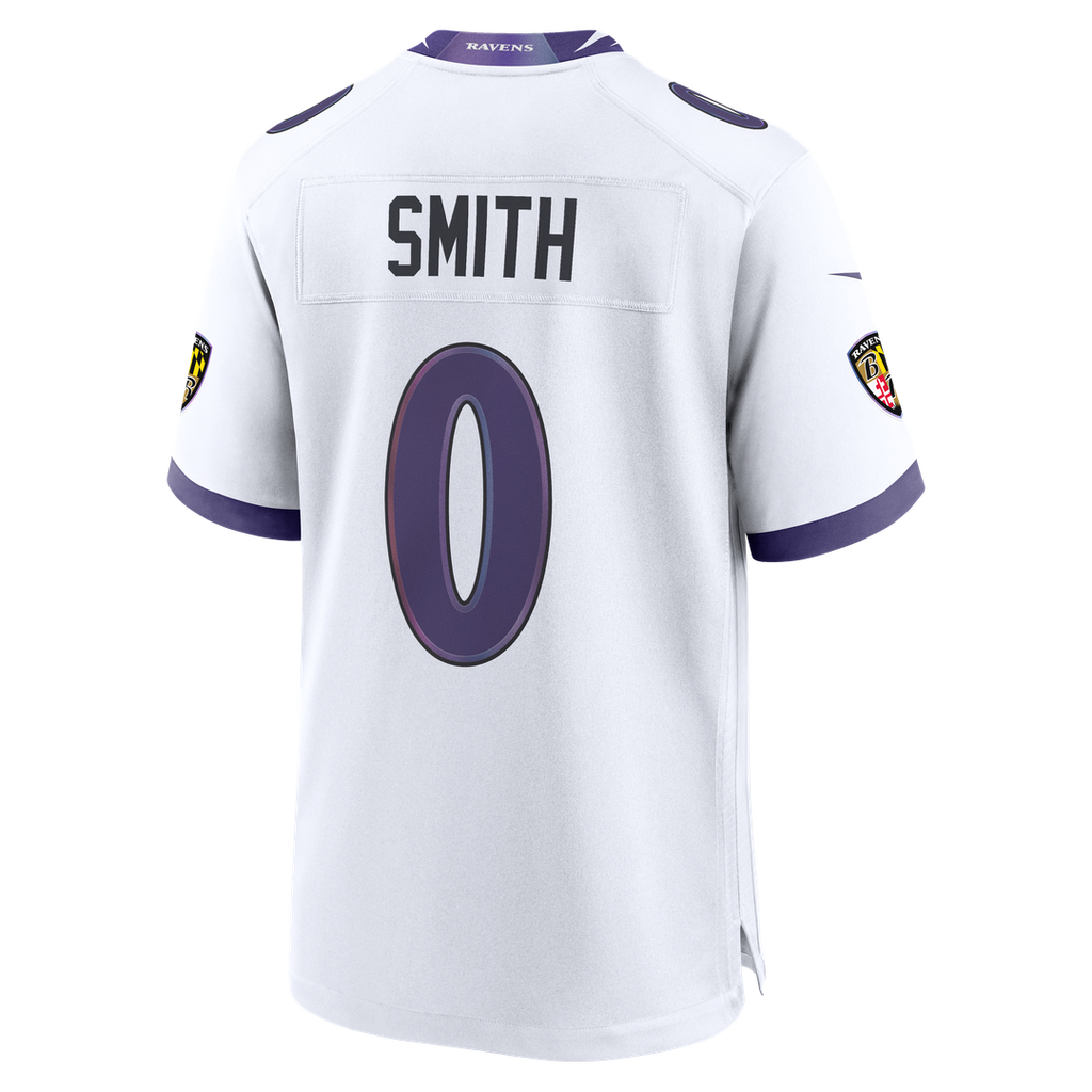 Roquan Smith Baltimore Ravens Nike Game Official Jersey - White