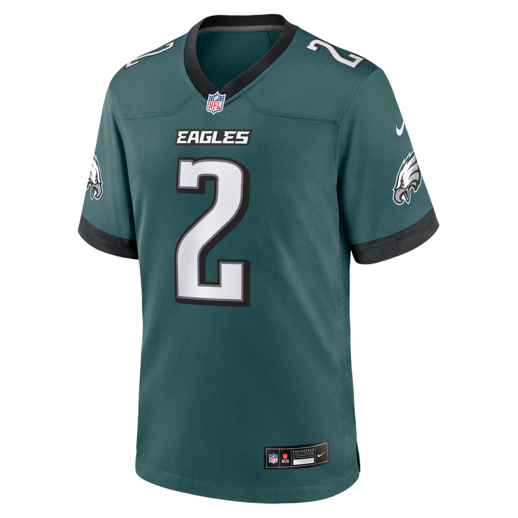Tariq Woolen Philadelphia Eagles Nike Alternate Game Jersey - Kelly Green