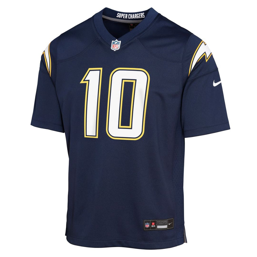Justin Herbert Los Angeles Chargers Nike Youth Alternate Super Chargers Game Player Official Jersey - Navy