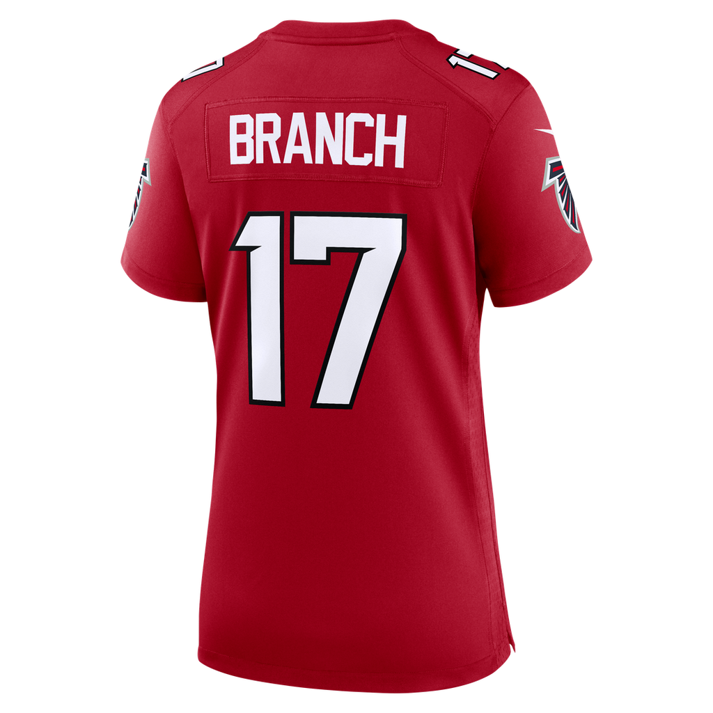 Zachariah Branch Atlanta Falcons Nike Women's Team Game Official Jersey - Red