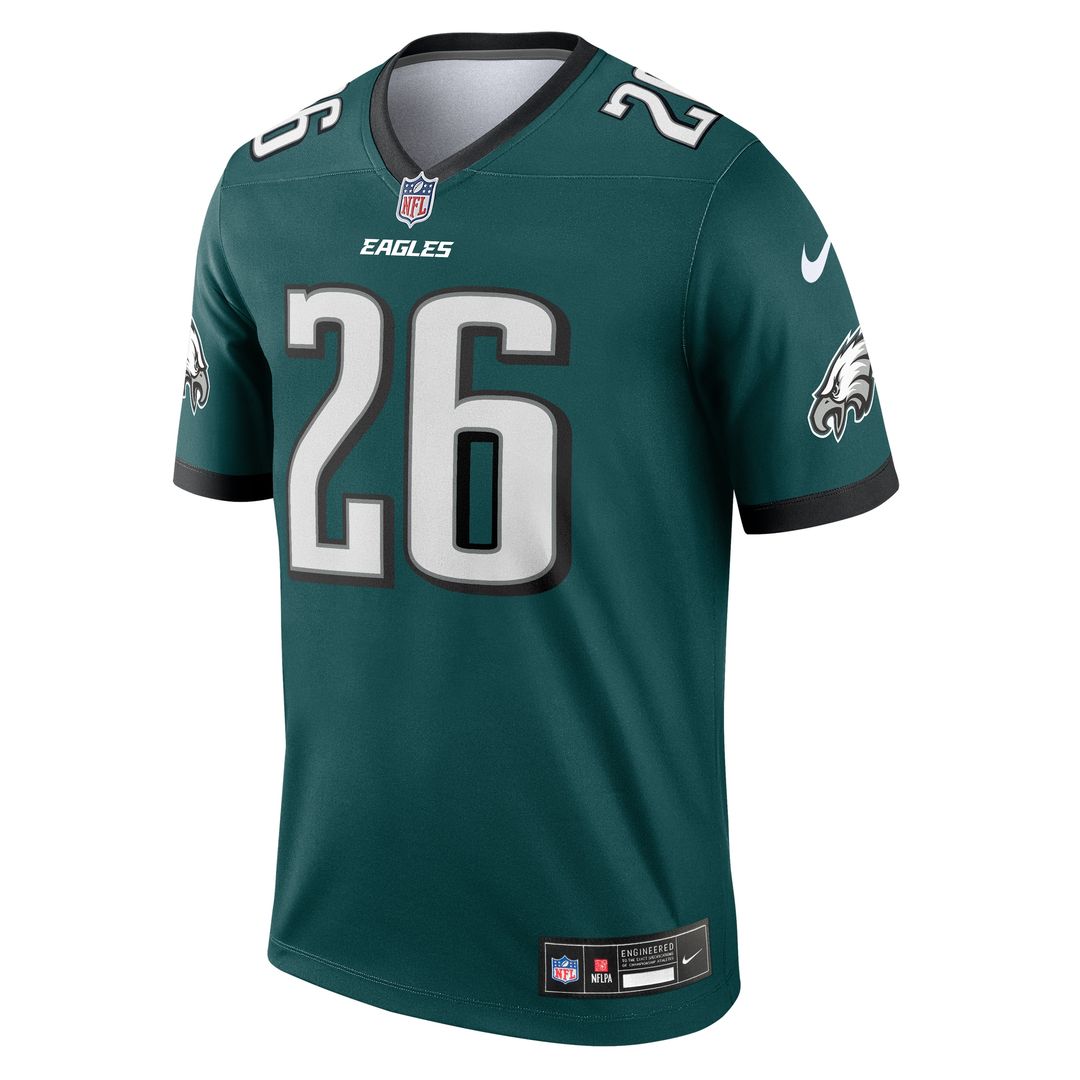 Saquon Barkley Philadelphia Eagles Nike  Legend Player Performance Top - Midnight Green
