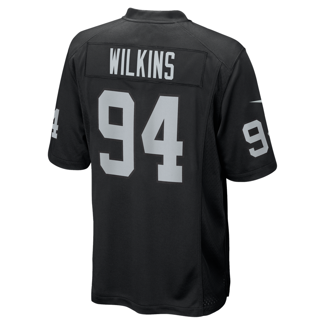 Christian Wilkins Las Vegas Raiders Nike Team Game Jersey - Black