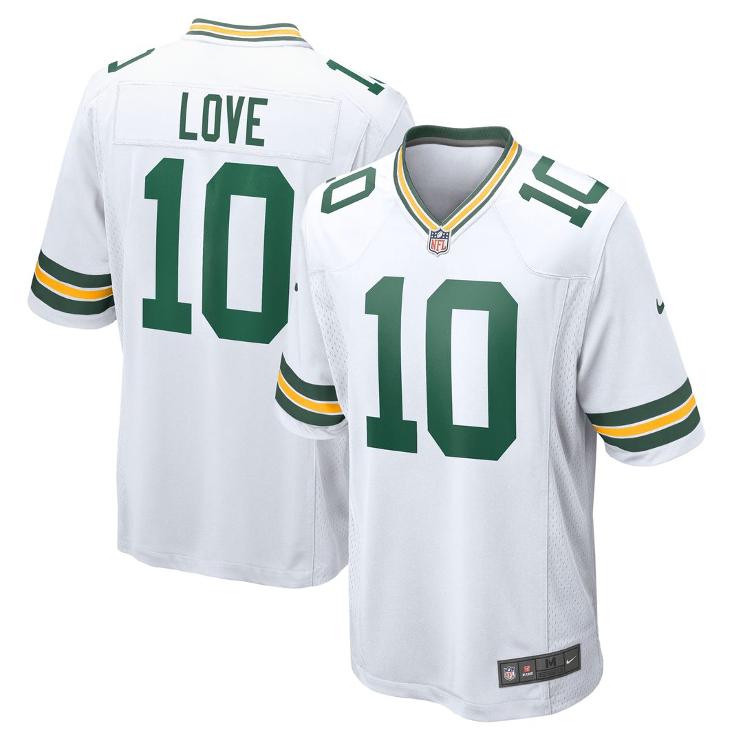 Jordan Love Green Bay Packers Nike Player Game Official Jersey - Green