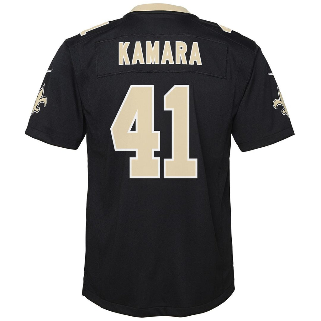 Alvin Kamara New Orleans Saints Nike Youth Gameday Golds Alternate Game Player Official Jersey - Gold