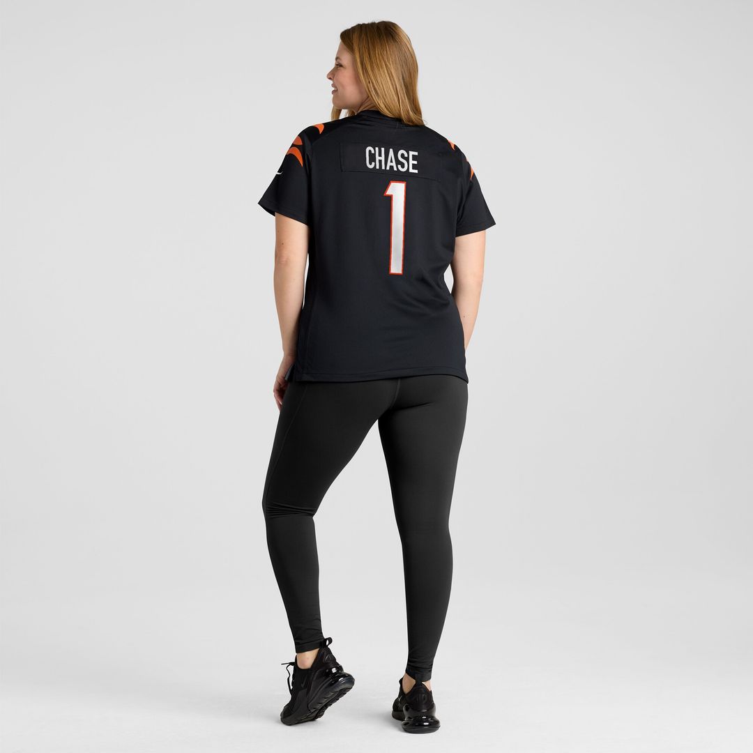 Ja'Marr Chase Cincinnati Bengals Nike Women's Game Official Jersey - Black