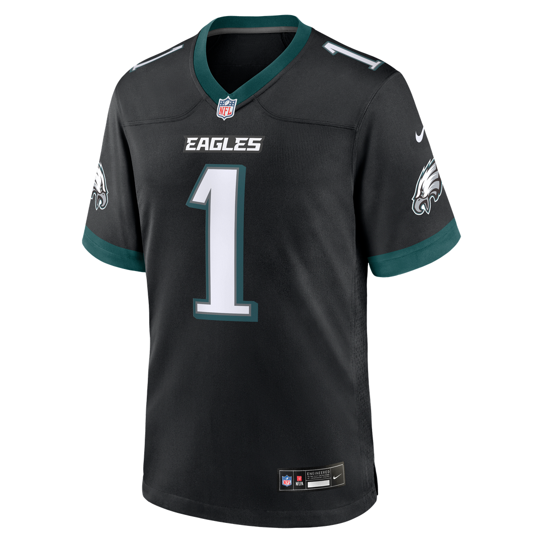 Jalen Hurts Philadelphia Eagles Nike Alternate Game Jersey - Black