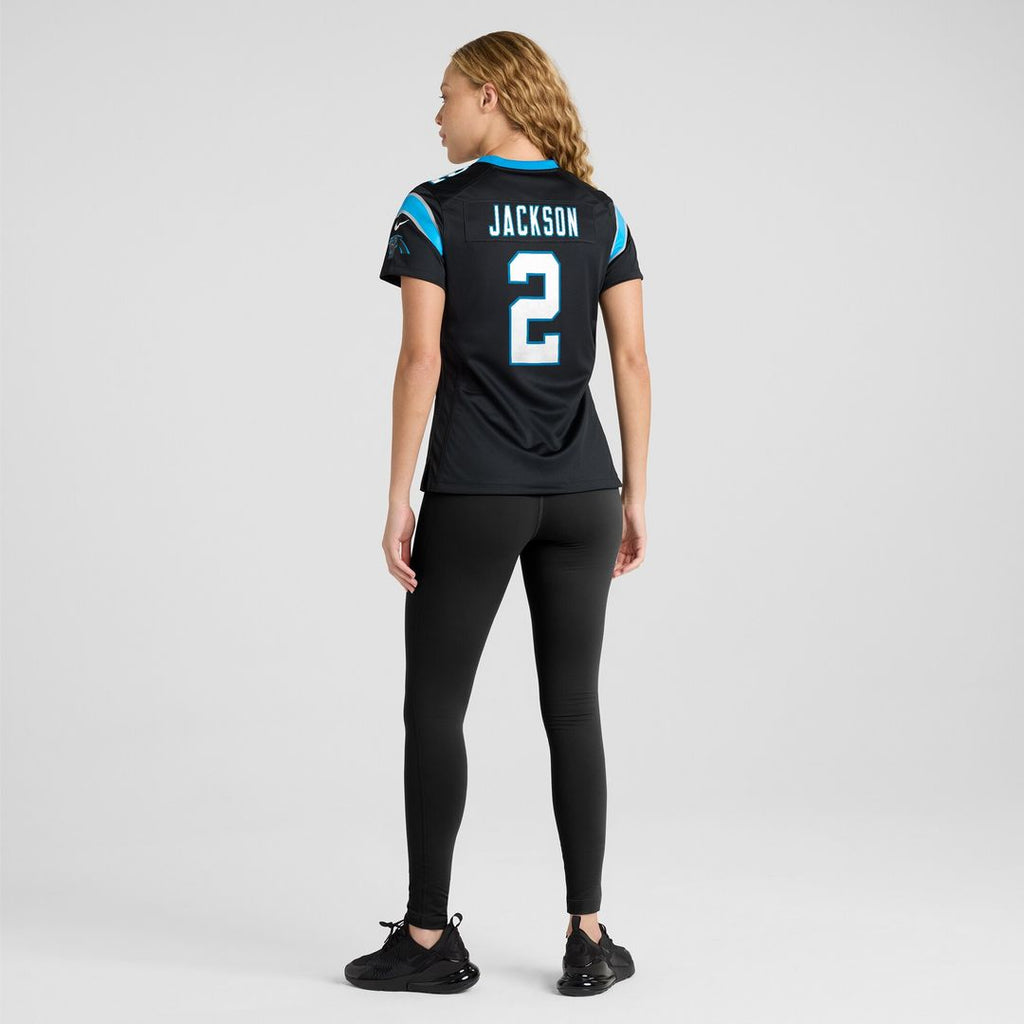 Mike Jackson Carolina Panthers Nike Women's Game Jersey - Black