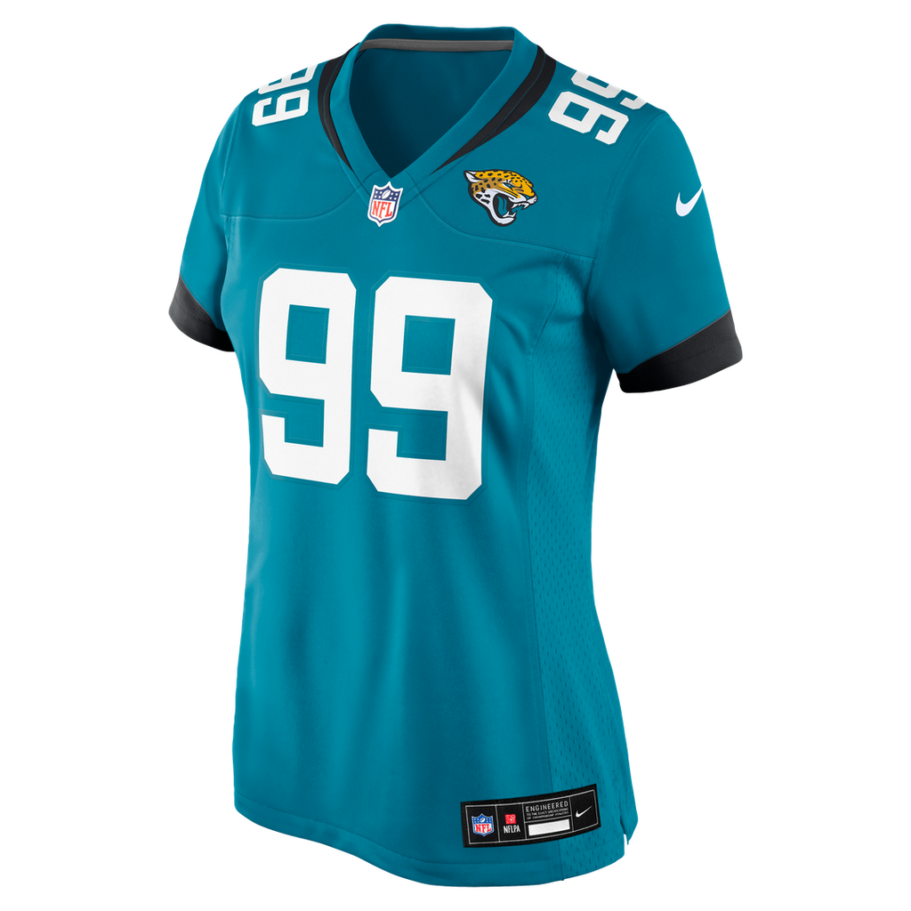 Ruke Orhorhoro Jacksonville Jaguars Nike Women's Team Game Official Jersey -  Teal