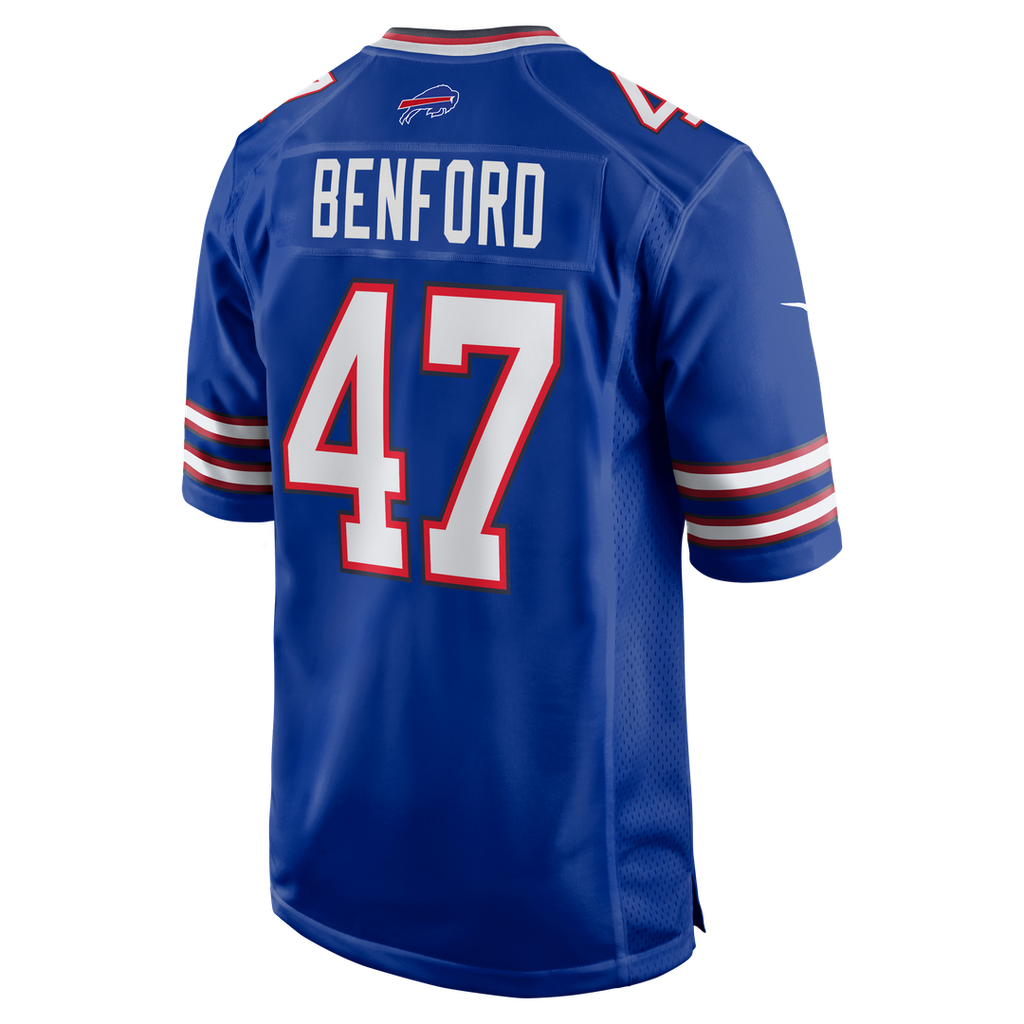 Christian Benford Buffalo Bills Nike Game Official Jersey - Royal
