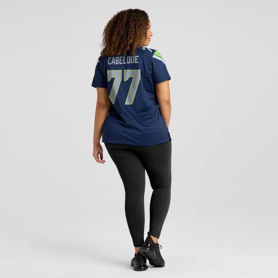 Bryce Cabeldue Seattle Seahawks Nike Women's Team Game Official Jersey -  College Navy