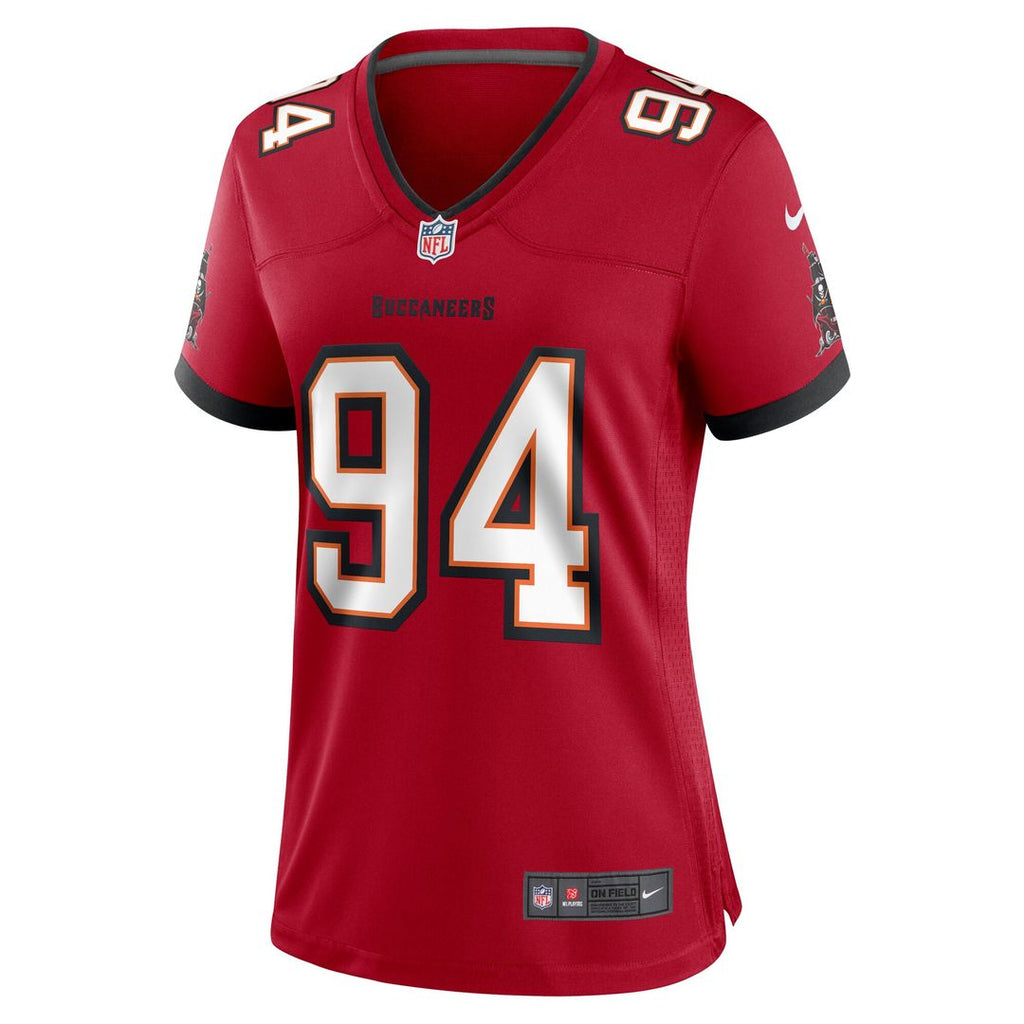 Calijah Kancey Tampa Bay Buccaneers Nike Women's Game Jersey - Red