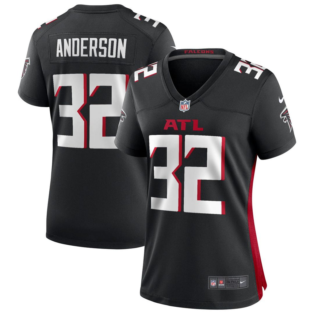 Jamal Anderson Atlanta Falcons Nike Women's Retired Game Official Jersey - Red