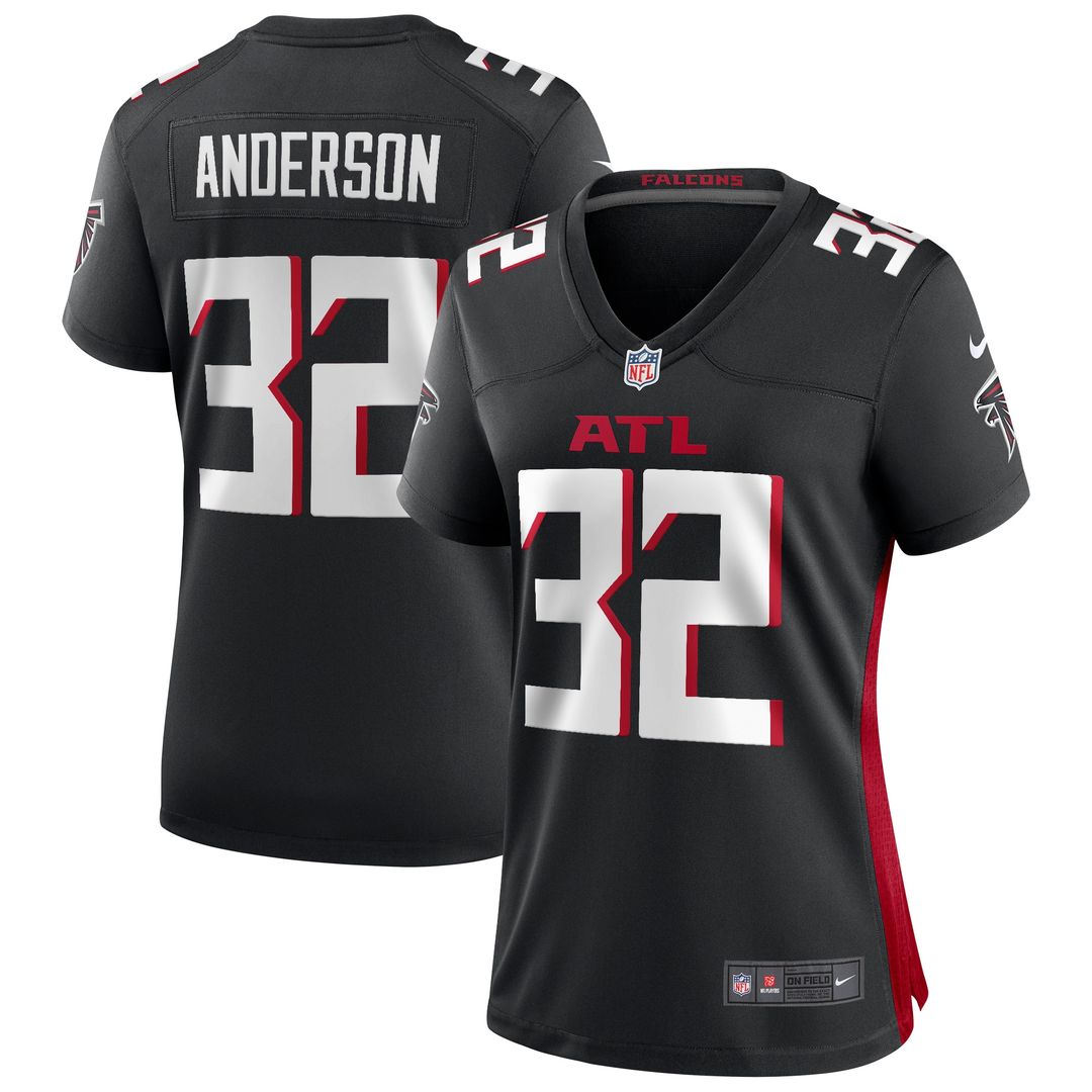 Jamal Anderson Atlanta Falcons Nike Women's Retired Game Official Jersey - Red