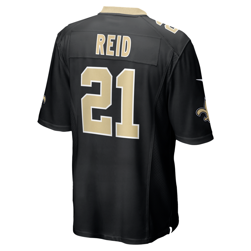 Justin Reid New Orleans Saints Nike Team Game Jersey - Black