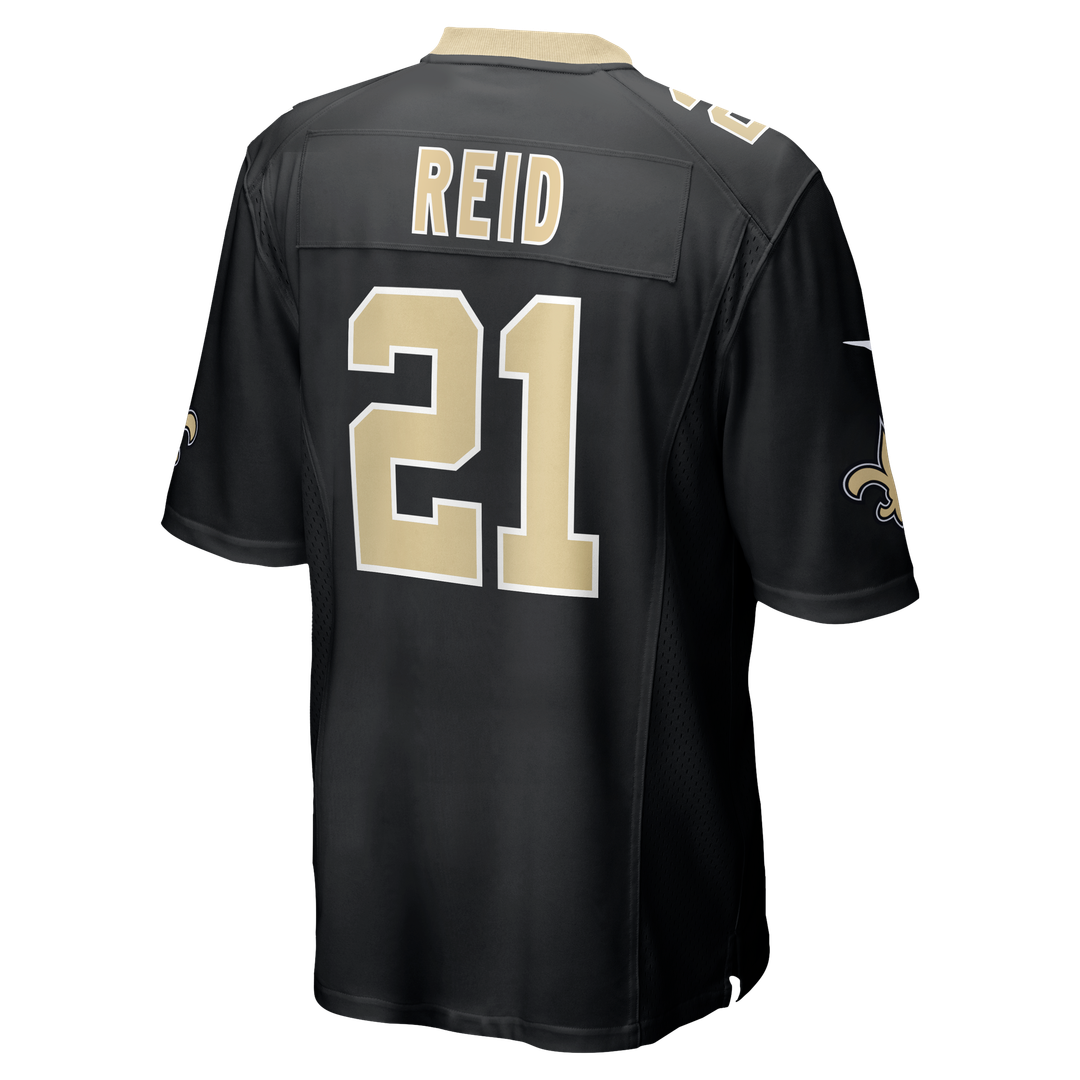 Justin Reid New Orleans Saints Nike Team Game Jersey - Black
