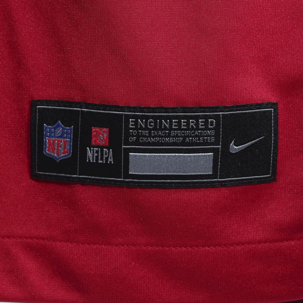 Jon Weeks San Francisco 49ers Nike Team Game Jersey - Scarlet