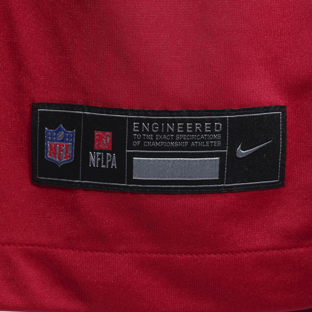 Jon Weeks San Francisco 49ers Nike Team Game Jersey - Scarlet
