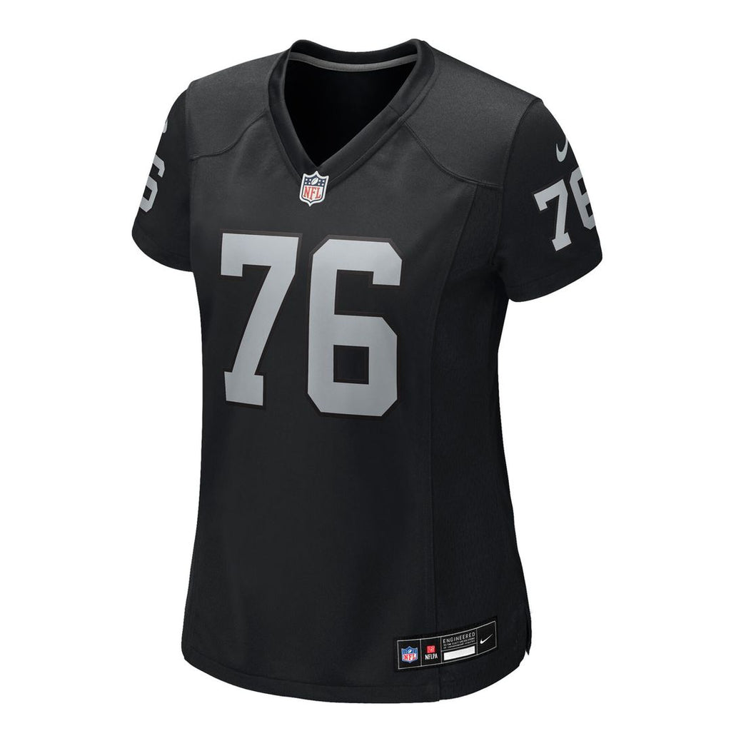 Caleb Rogers Las Vegas Raiders Nike Women's Team Game Jersey - Black