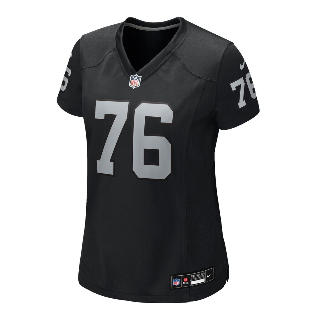Caleb Rogers Las Vegas Raiders Nike Women's Team Game Jersey - Black