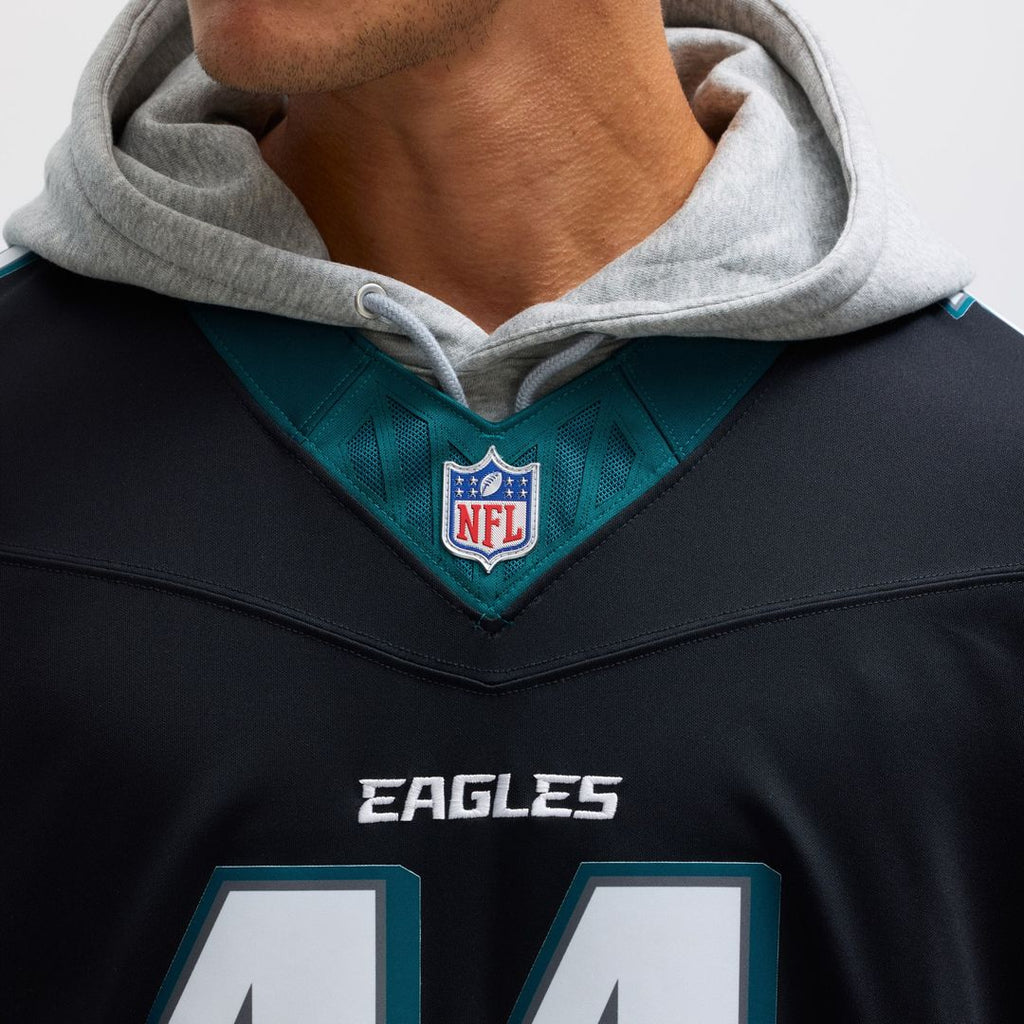 A.J. Brown Philadelphia Eagles Nike Alternate Vapor F.U.S.E. Limited Official Jersey - Black