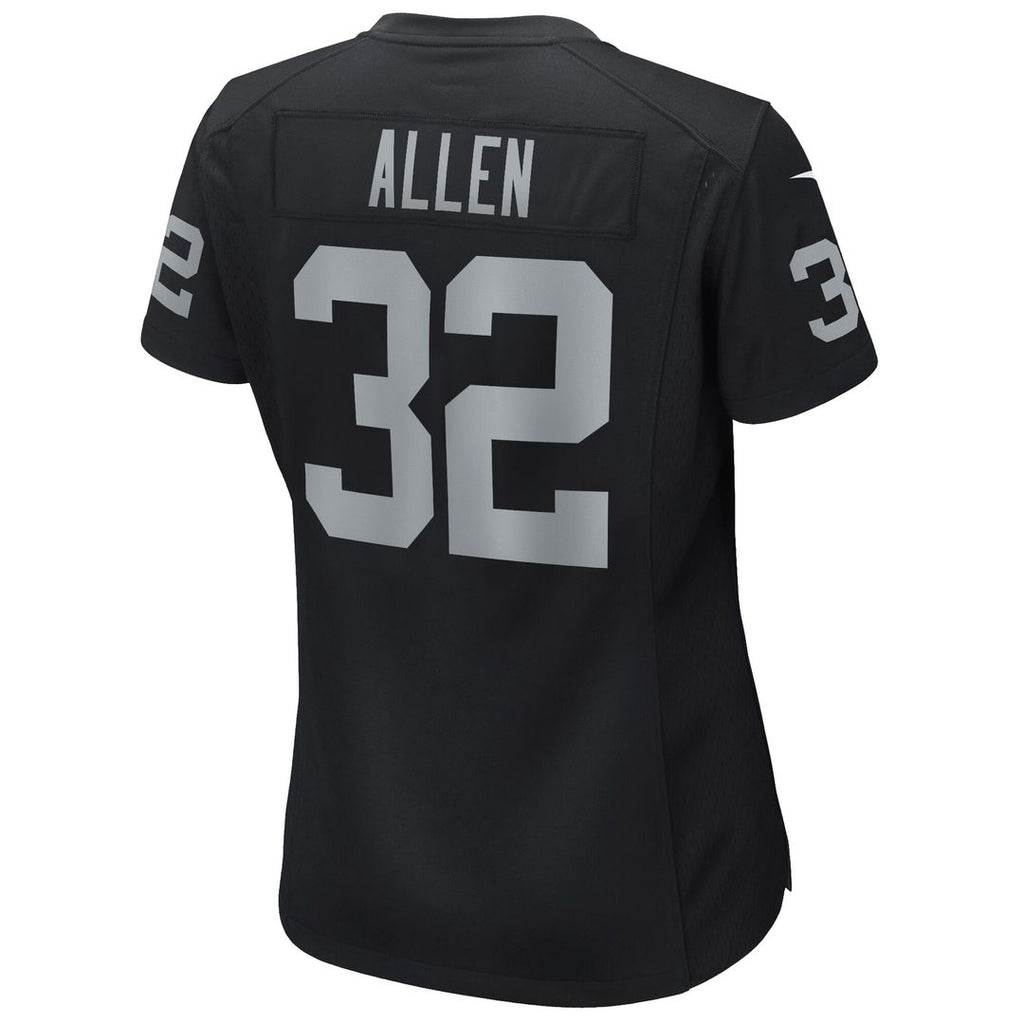 Marcus Allen Las Vegas Raiders Nike Women's Game Retired Player Official Jersey - Black