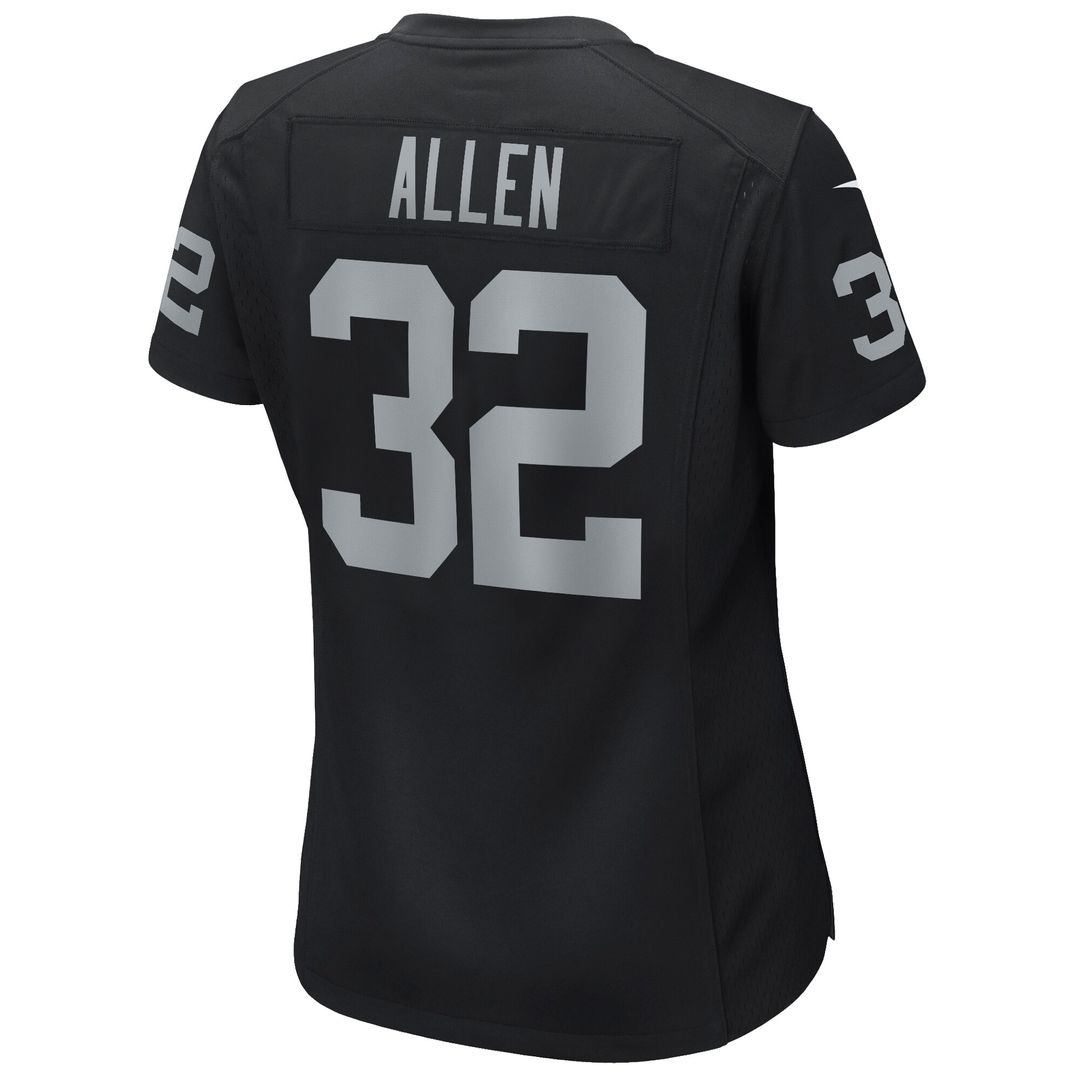 Marcus Allen Las Vegas Raiders Nike Women's Game Retired Player Official Jersey - Black