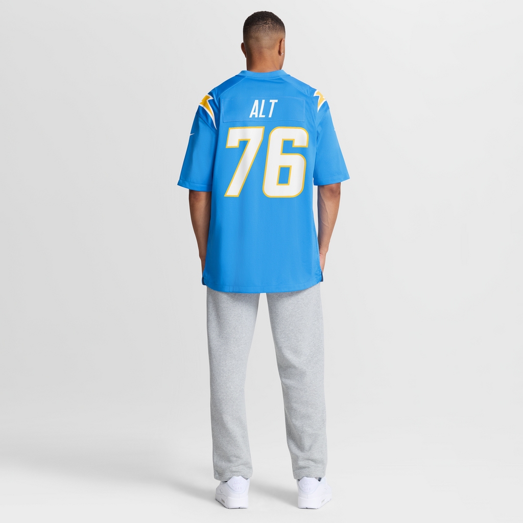 Joe Alt Los Angeles Chargers Nike Alternate Super Chargers Game Player Official Jersey - Navy