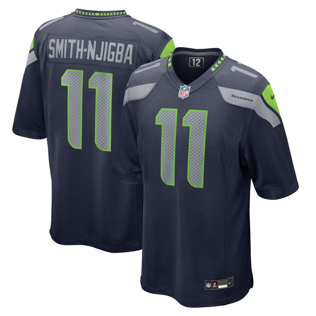 Jaxon Smith-Njigba Seattle Seahawks Nike  Game Official Jersey -  College Navy