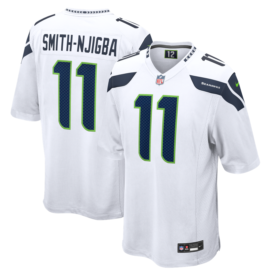 Jaxon Smith-Njigba Seattle Seahawks Nike Game Official Jersey - White