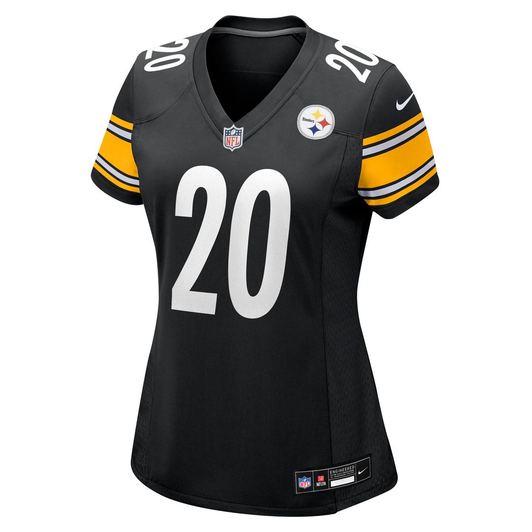 Kaleb Johnson Pittsburgh Steelers Nike Women's Team Game Jersey - Black