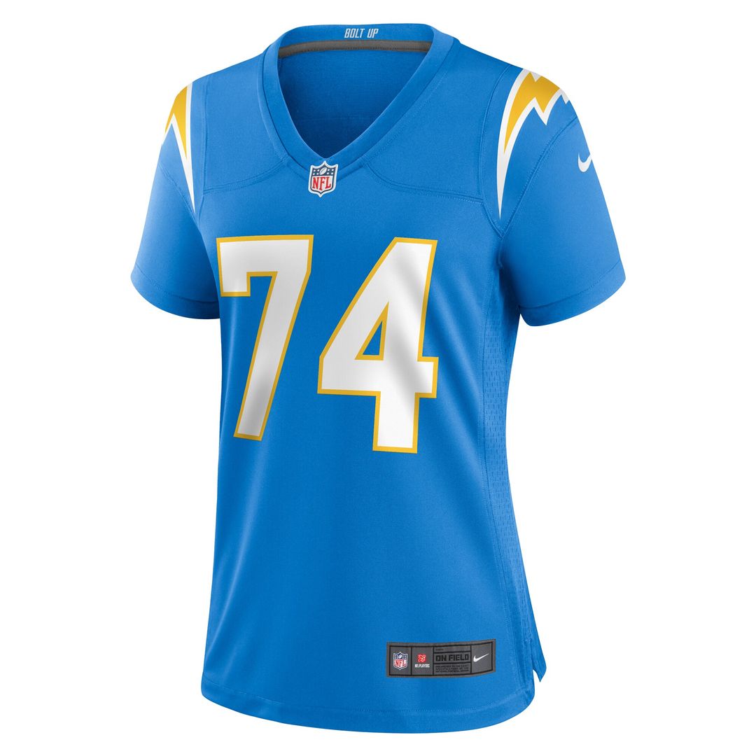 Matt Kaskey Los Angeles Chargers Nike Women's Team Game Official Jersey - Powder Blue