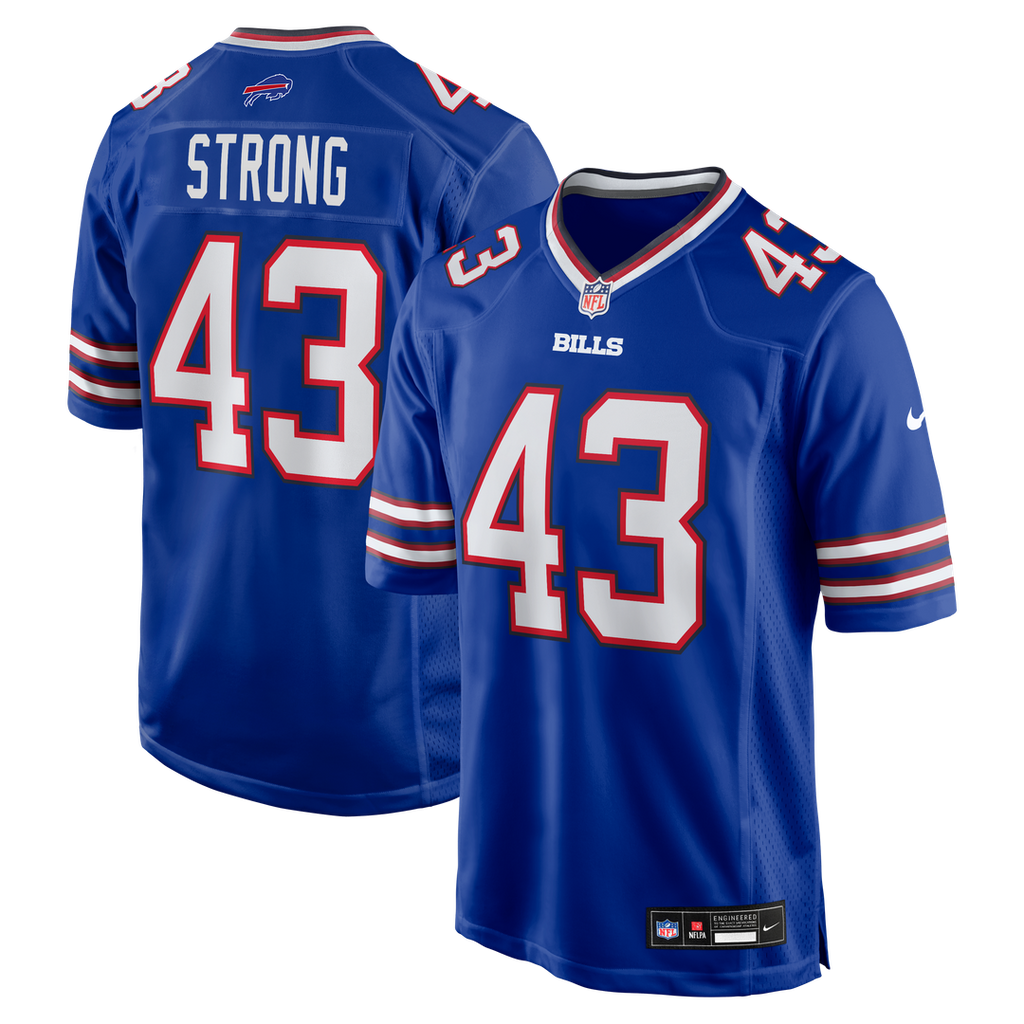 Dorian Strong Buffalo Bills Nike Team Game Jersey - Royal