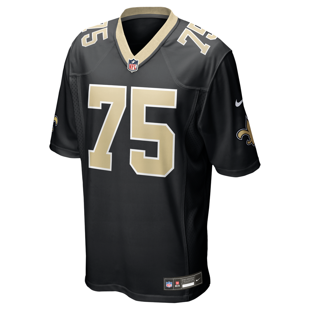 Taliese Fuaga New Orleans Saints Nike  Player Game Official Jersey - Black