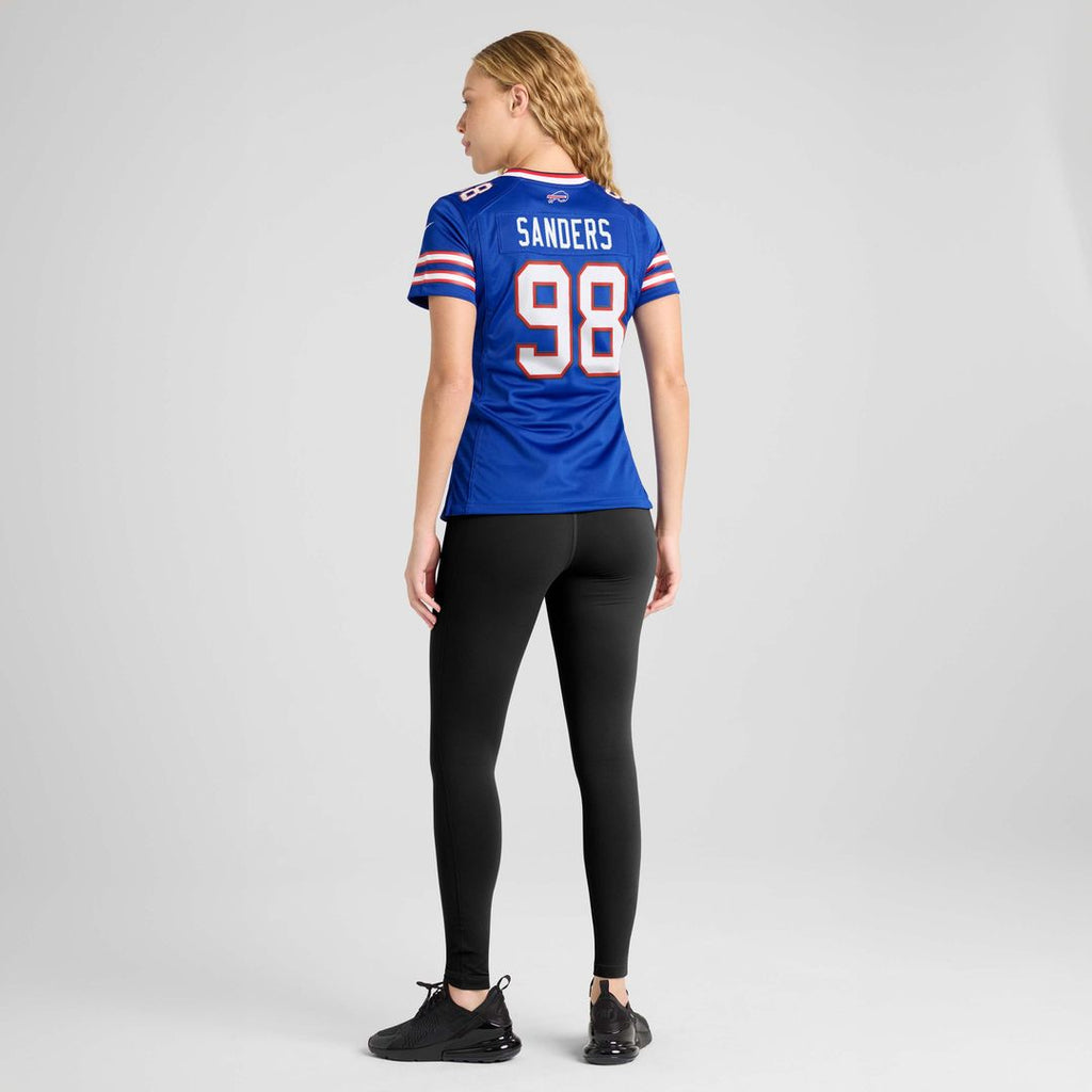 T.J. Sanders Buffalo Bills Nike Women's Team Game Jersey - Royal
