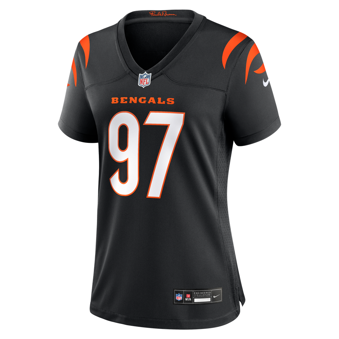 Dexter Lawrence II Cincinnati Bengals Nike Women's Game Official Jersey - Black